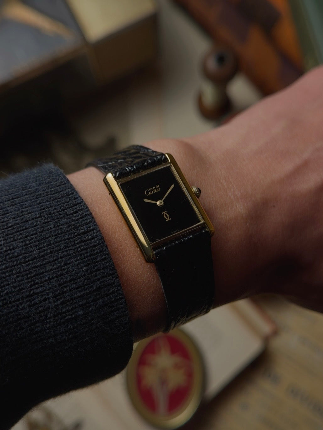 Cartier Must Tank Velmaile LM 1980s