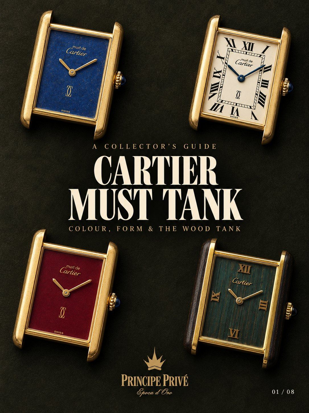 Cartier Must Tank collector's guide｜カルティエ マスト タンク ヴィンテージ コレクターズガイド