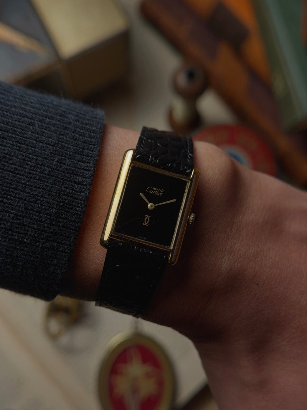 Cartier Must Tank Velmaile LM 1980s