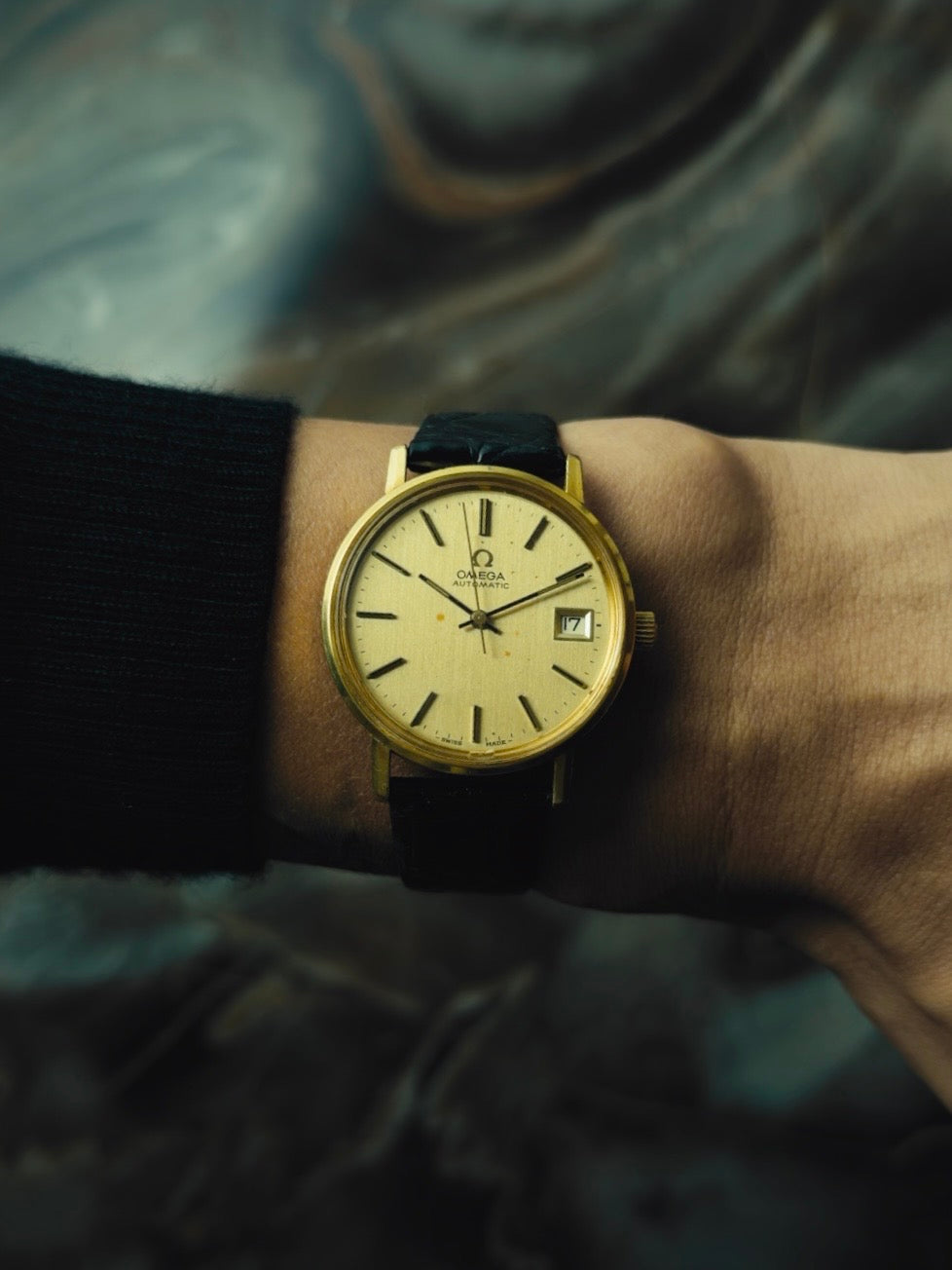 OMEGA "Japan Dial" Champagne Patina 1960s