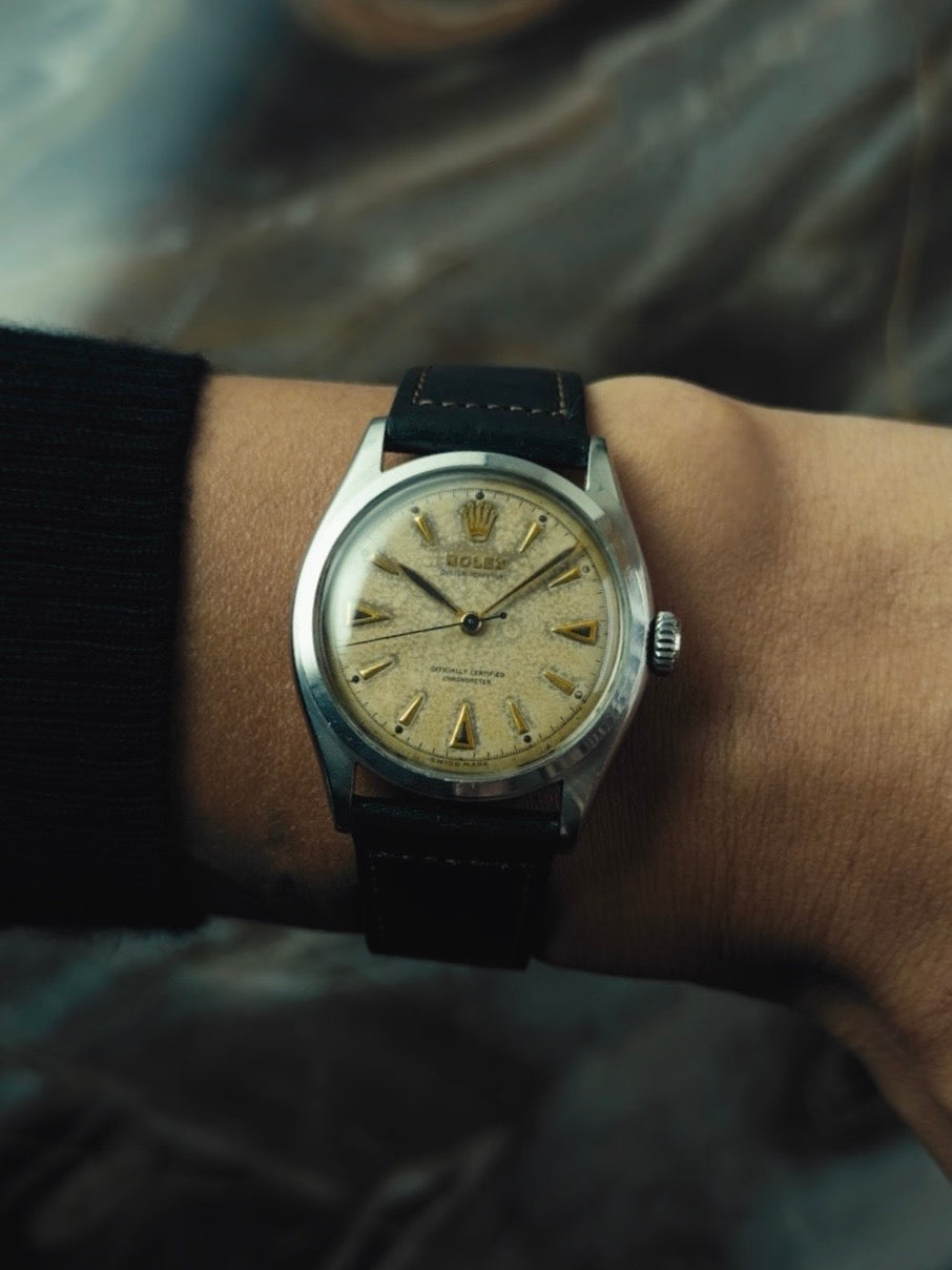 ROLEX Oyster Perpetual "Ancient Relic" Patina Dial 1952