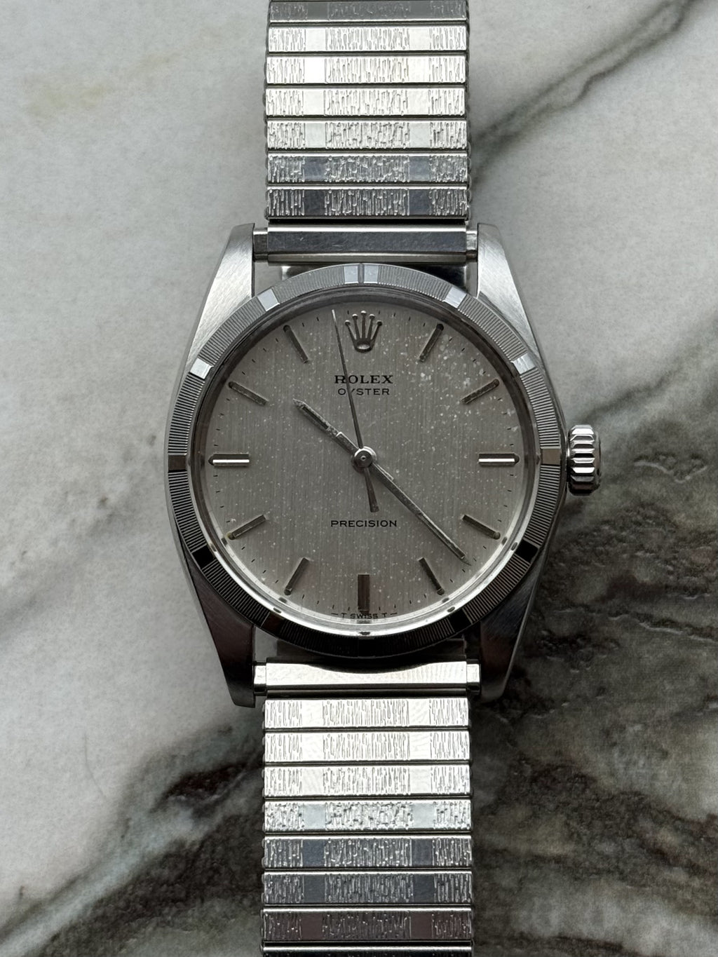ROLEX Oyster Precision Silver Dial 1966