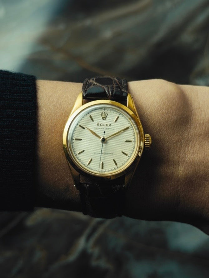ROLEX Oyster Royal Guilloche Dial 1950s｜ロレックス オイスターロイヤル ギョーシェダイアル 1950年代 ヴィンテージ時計