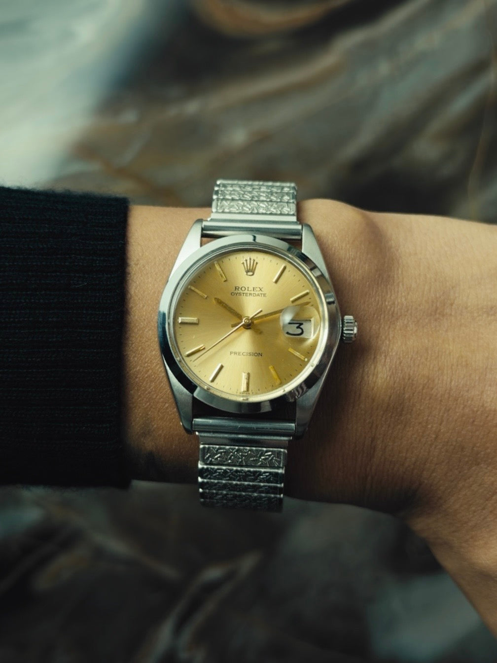 ROLEX Oysterdate Precision Champagne Dial 1966s