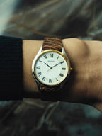 SEIKO Two-Tone "Ivory Roman" Quartz 1990s｜セイコー ツートーン ローマ数字 1990年代 ヴィンテージ時計