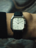 SEIKO Dolce "Silver Texture Dial" SS 1980s｜セイコー ドルチェ 1980年代 ヴィンテージ時計