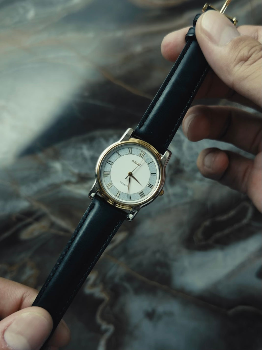 SEIKO Lucent Two-Tone GP Quartz 1996s