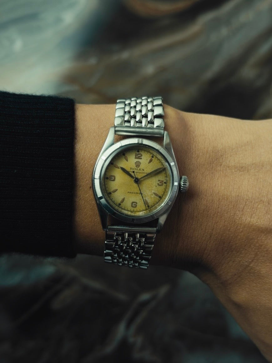 ROLEX Oyster Speedking Precision "Explorer Dial" 1950s