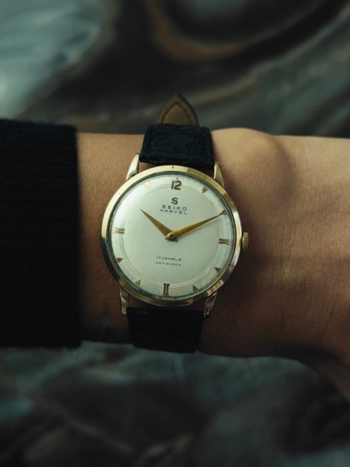 SEIKO Marvel Ivory Dial 1950s