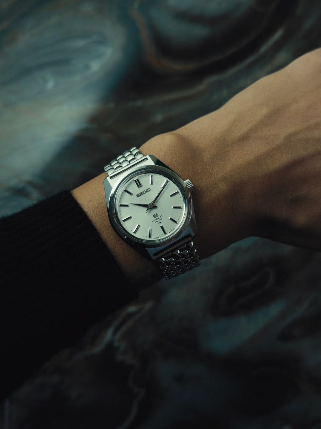 GRAND SEIKO Hi-Beat "45GS" Silver Dial 1968