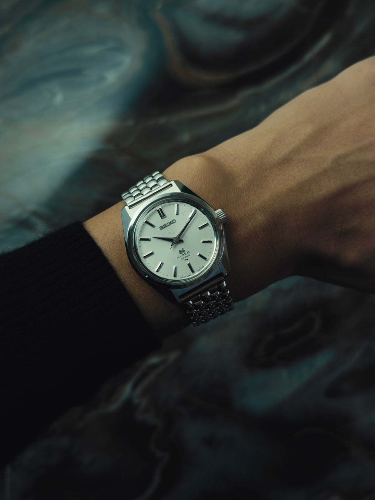 GRAND SEIKO Hi-Beat "45GS" Silver Dial 1968