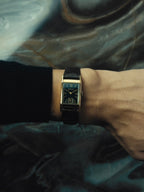 LECOULTRE 14K Solid Gold "Black Roman" 1940s｜ルクルト ヴィンテージ時計 - 2