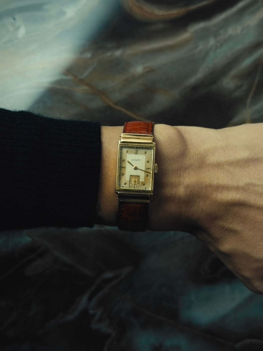 LECOULTRE 10KGF “Champagne Two-Tone” 1940s｜ルクルト ヴィンテージ時計 - 2