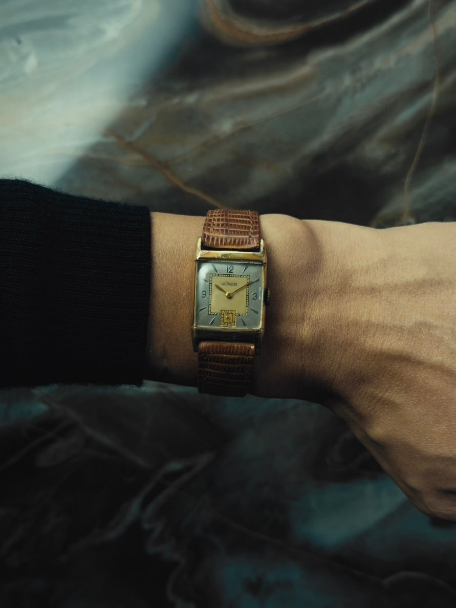 LECOULTRE 10KGF “Arabic Two-Tone” Dial 1940s｜ルクルト ヴィンテージ時計 - 2
