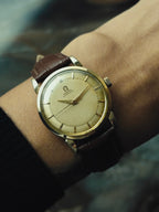 OMEGA "Antique Gold Tropical Dial" 1950s