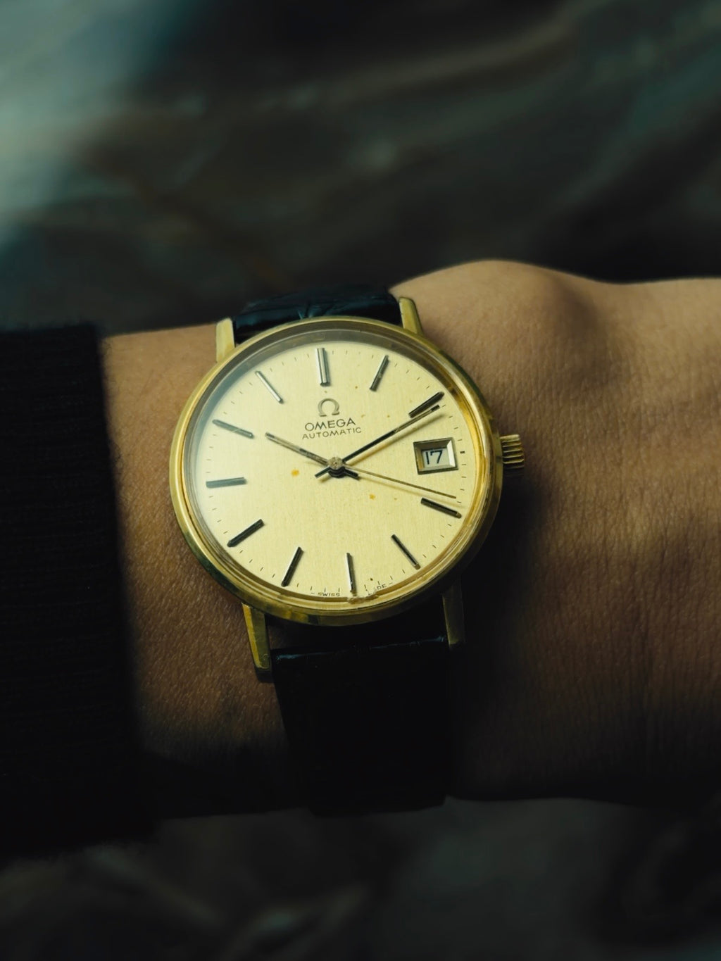 OMEGA "Japan Dial" Champagne Patina 1960s