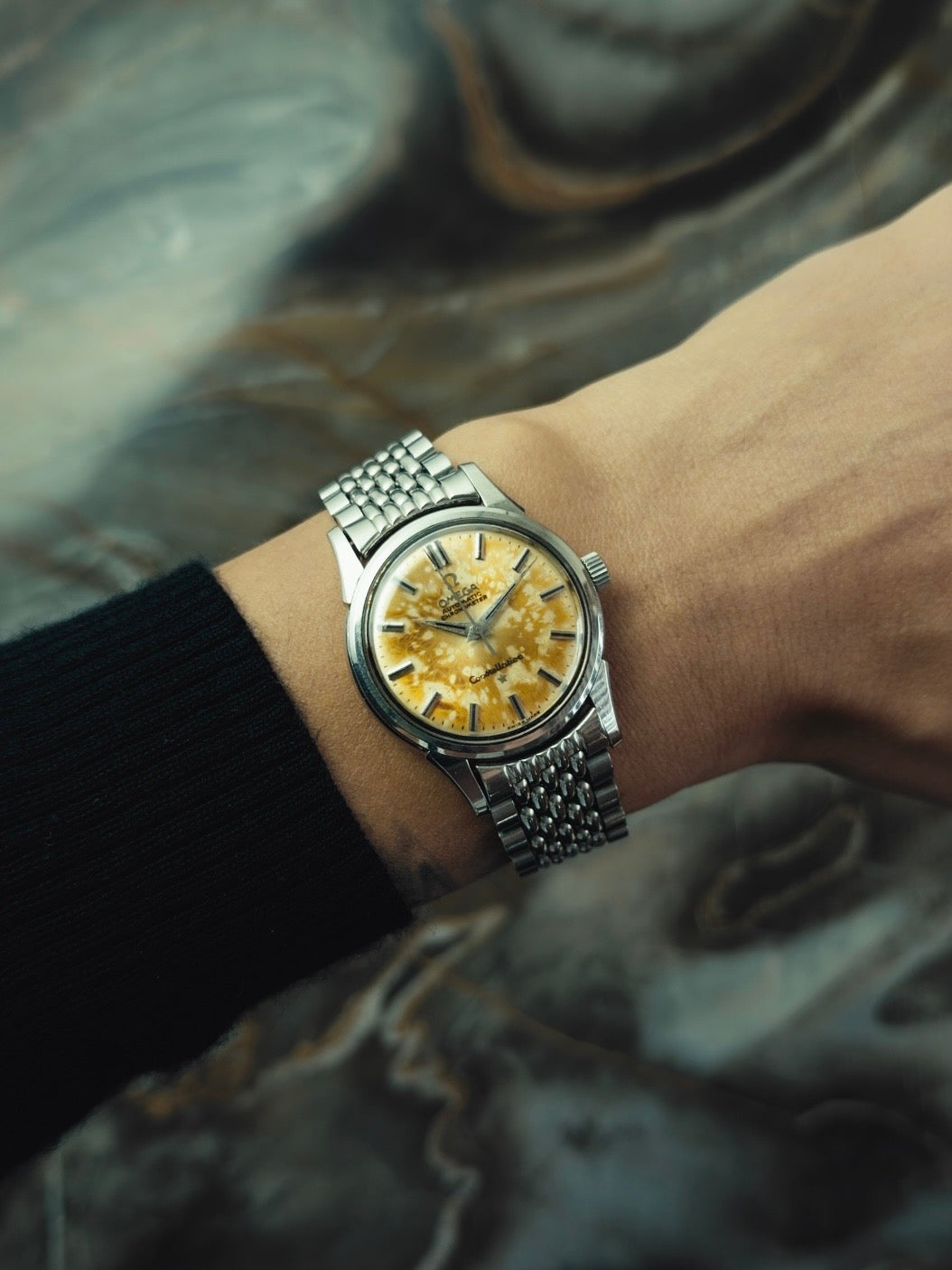 OMEGA Constellation "Golden Nebula" Patina Dial 1961