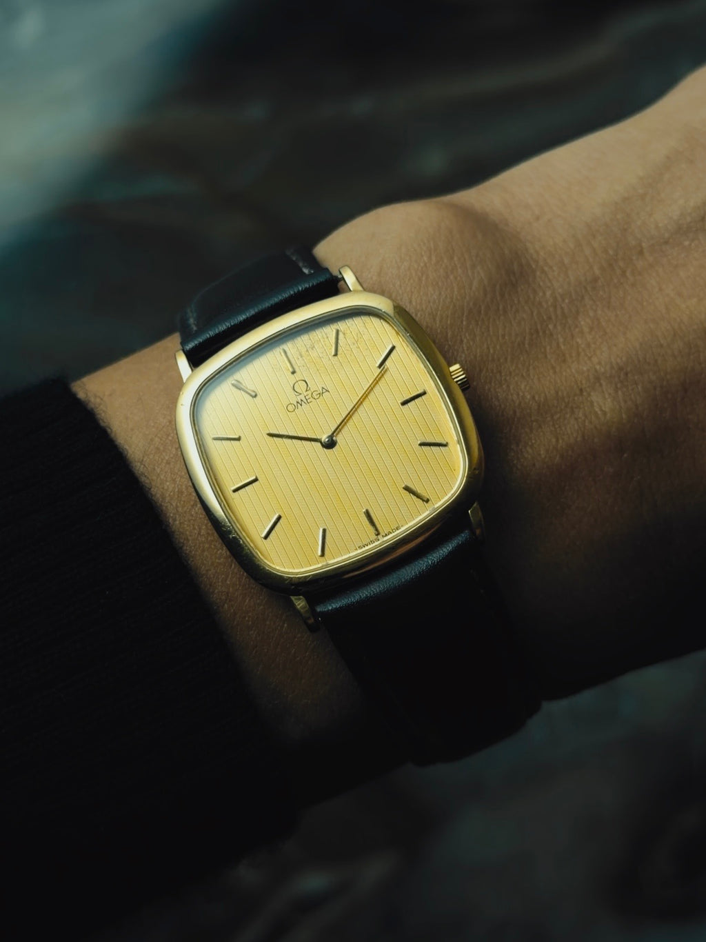OMEGA De Ville "Golden Stripe" Dial 1970s