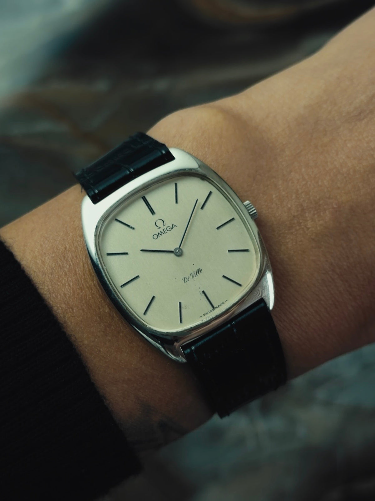 OMEGA De Ville Silver Dial 1970s