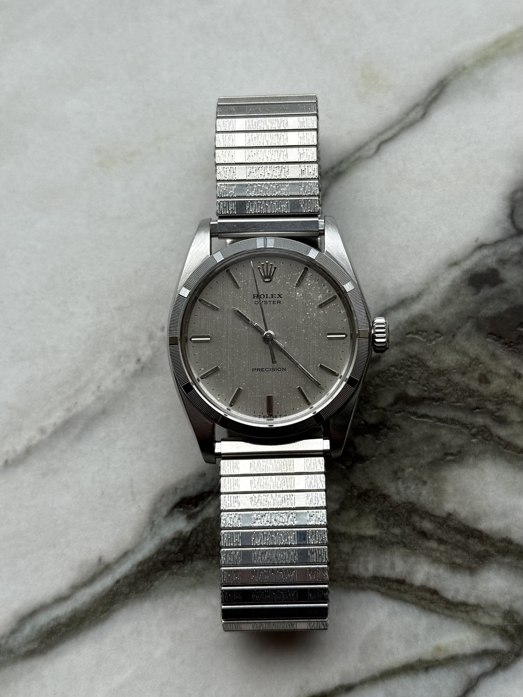 ROLEX Oyster Precision Silver Dial 1966