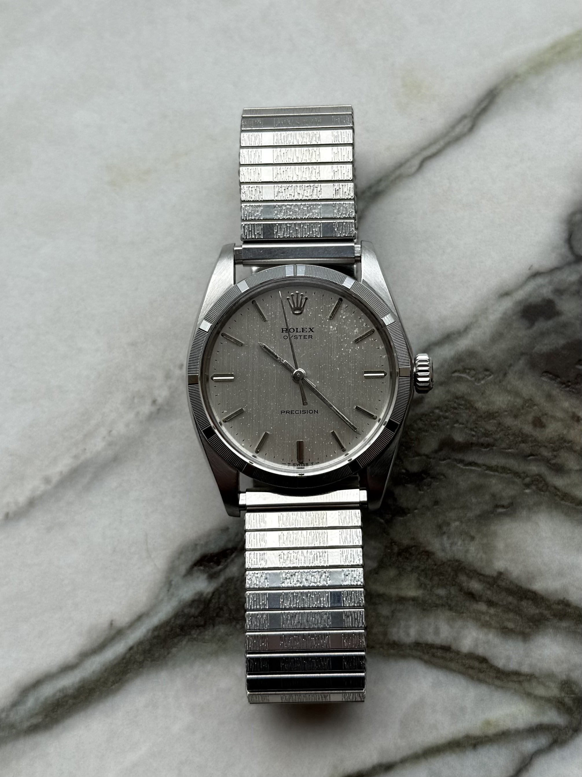 ROLEX Oyster Precision Silver Dial 1966
