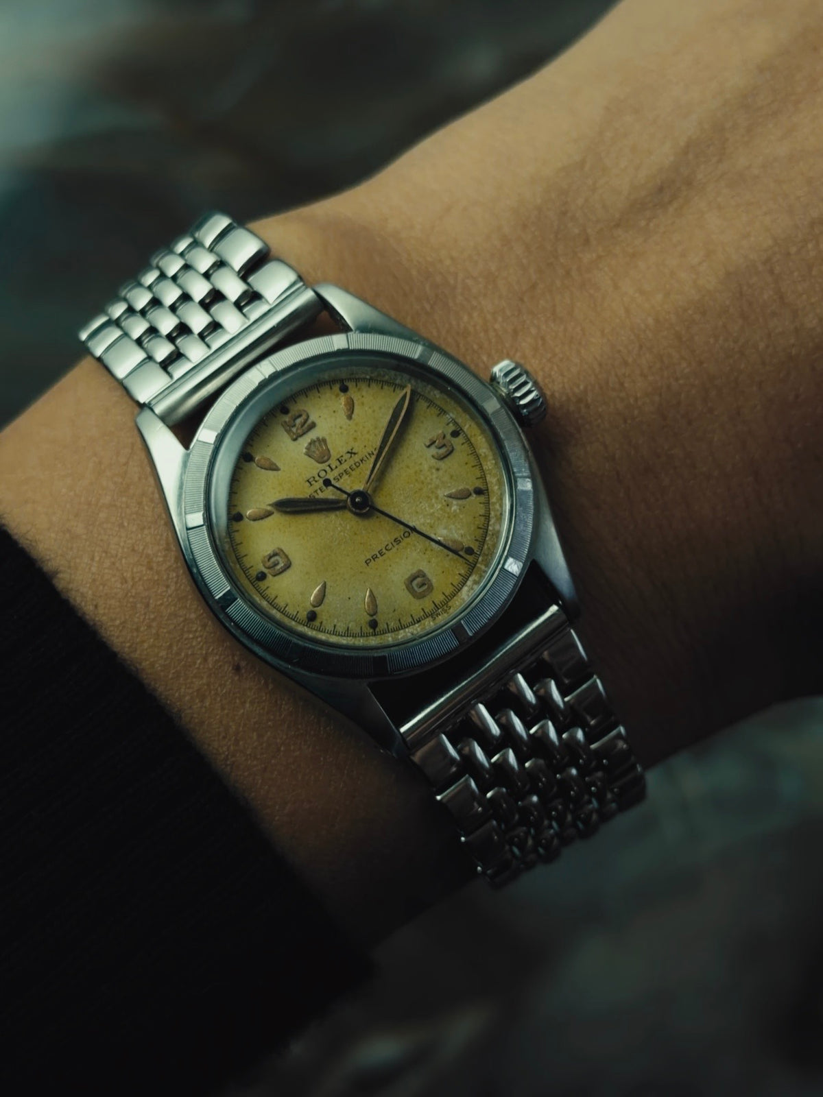 ROLEX Oyster Speedking Precision "Explorer Dial" 1950s