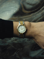 SEIKO "Roman Textured" Dial Two-Tone 1990s｜セイコー ヴィンテージ時計 - 2