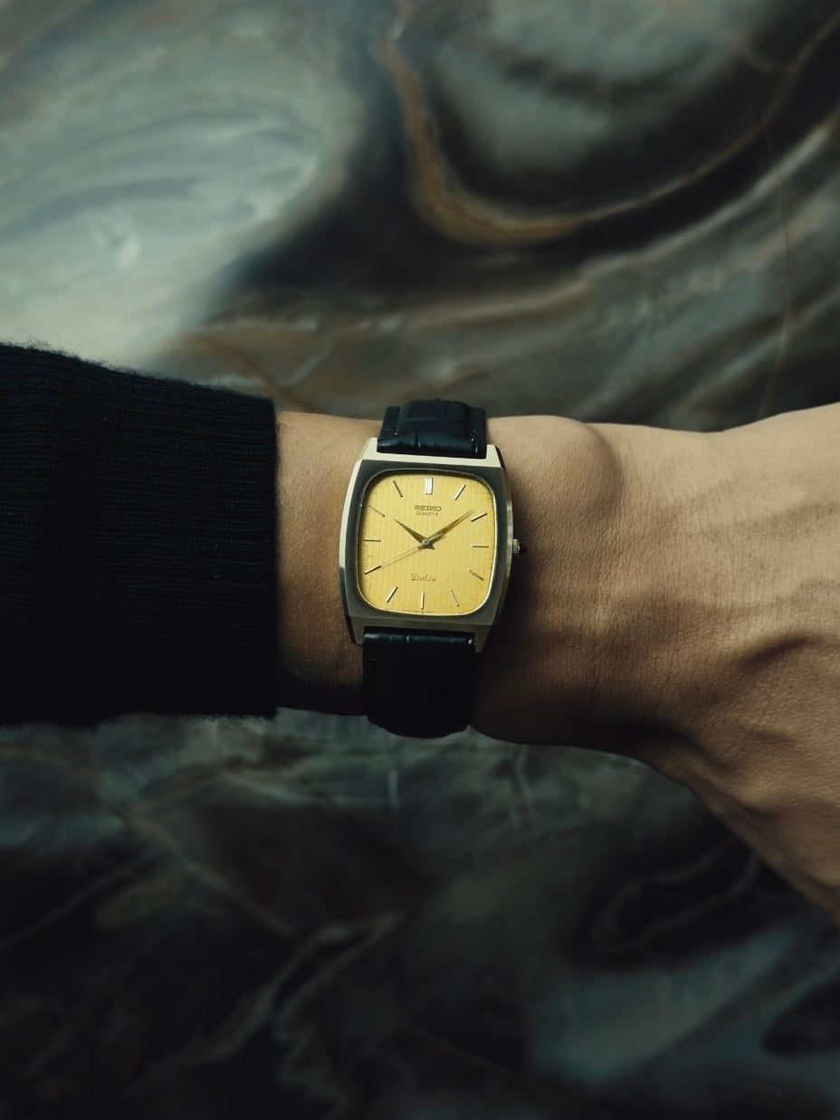 SEIKO Dolce "Golden Stripe Dial" 1980s｜セイコー ヴィンテージ時計 - 2