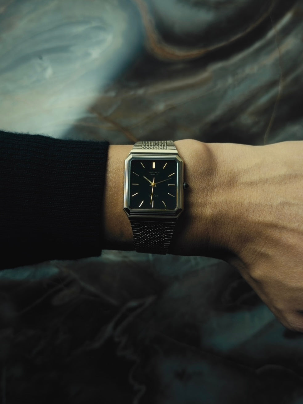 SEIKO Dolce Quartz Black dial 1983｜セイコー ヴィンテージ時計 - 2