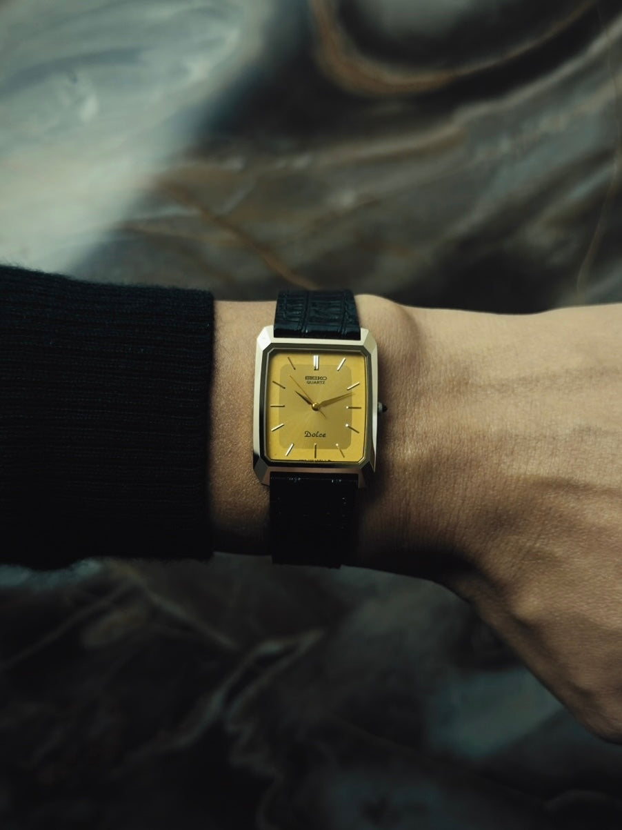 SEIKO Dolce Tungsten Gold Dial 1985｜セイコー ヴィンテージ時計 - 2