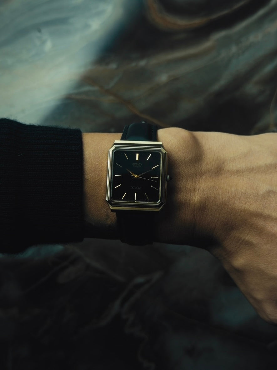 SEIKO Dolce Quartz Black dial 1982｜セイコー ヴィンテージ時計 - 2