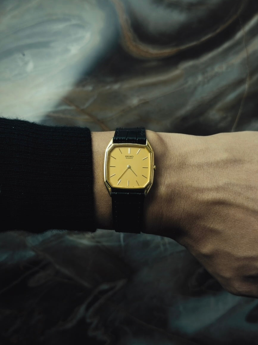 SEIKO Octagon Gold Dial 1984｜セイコー ヴィンテージ時計 - 2