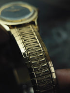UNIVERSAL GENEVE POLEROUTER 20214 Gold Filled 1950s