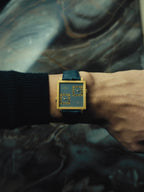 Baume & Mercier Dual Time 18KSG Big Square Case 1970s｜ボーム＆メルシエ ヴィンテージ時計 - 3