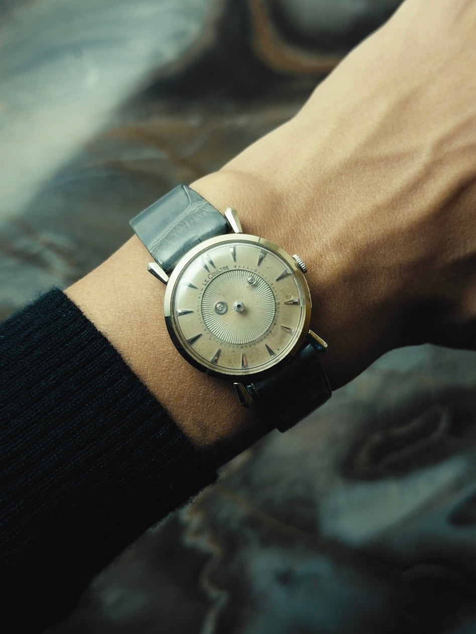 LECOULTRE 14K White Gold "Mystery Dial" 1960s｜ジャガー・ルクルト ヴィンテージ時計 - 3