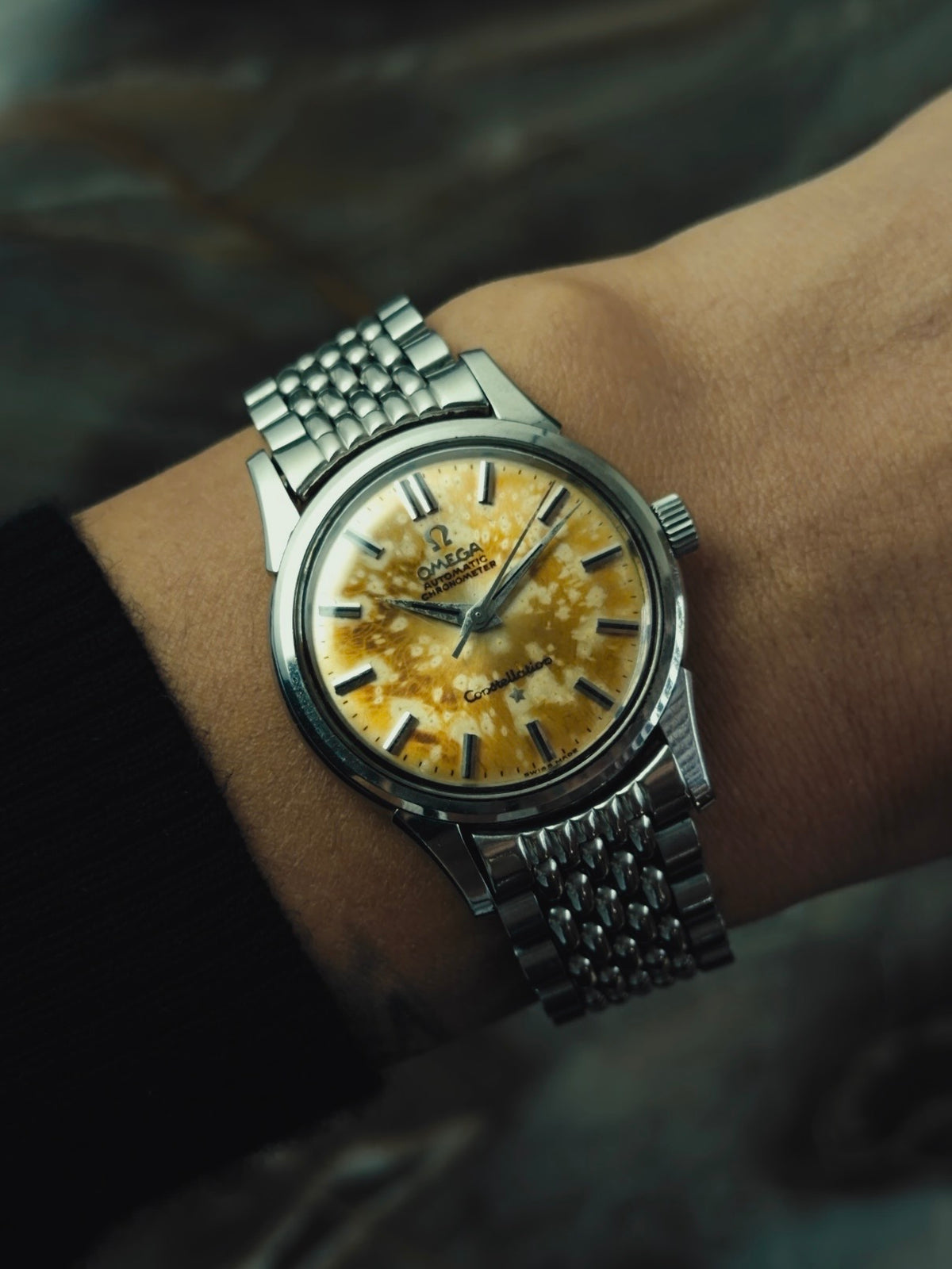 OMEGA Constellation "Golden Nebula" Patina Dial 1961
