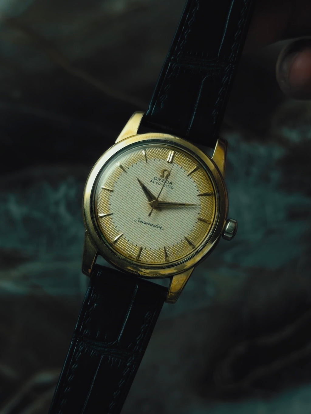 OMEGA Seamaster Golden Waffle Dial 1950s
