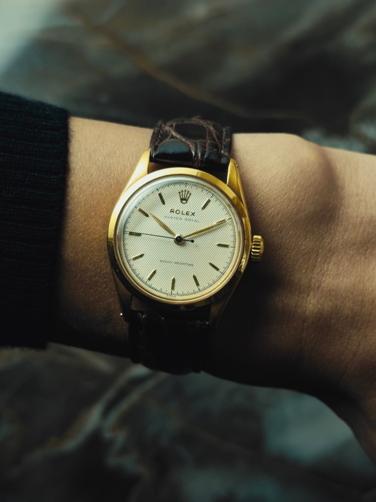 ROLEX Oyster Royal Guilloche Dial 1950s｜ロレックス ヴィンテージ時計 - 3