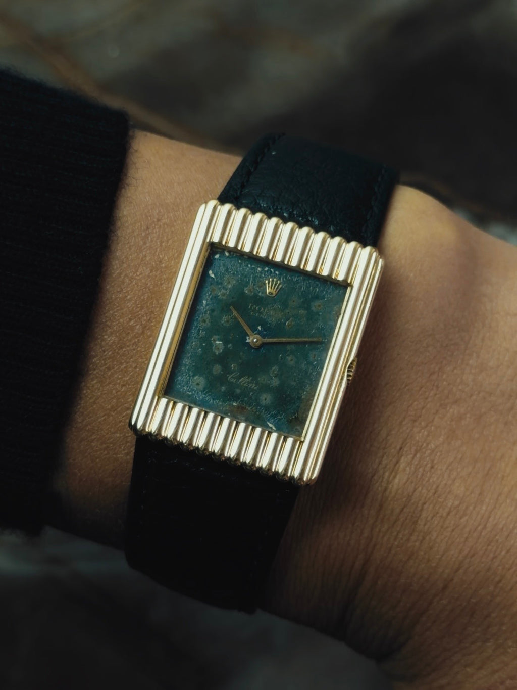 ROLEX Cellini "Abyss" Patina Dial 1976