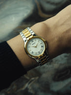 SEIKO "Roman Textured" Dial Two-Tone 1990s｜セイコー ヴィンテージ時計 - 3