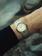 SEIKO "Ivory Dial" Two-Tone Quartz 1990s｜セイコー ヴィンテージ時計 - 3