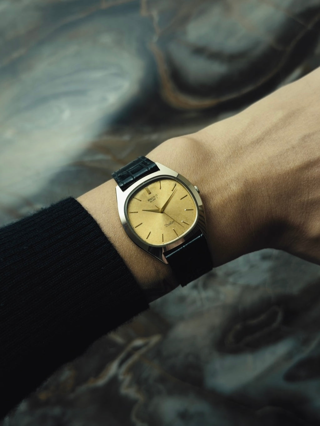 SEIKO Dolce "Antique Gold Dial" Quartz 1981｜セイコー ヴィンテージ時計 - 3