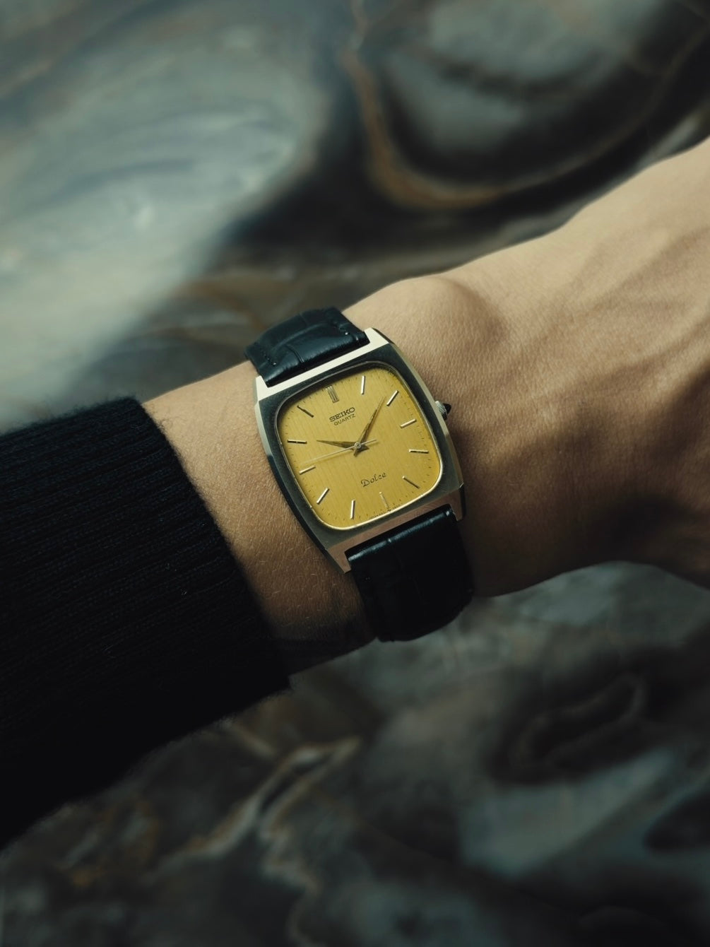 SEIKO Dolce "Golden Stripe Dial" 1980s｜セイコー ヴィンテージ時計 - 3