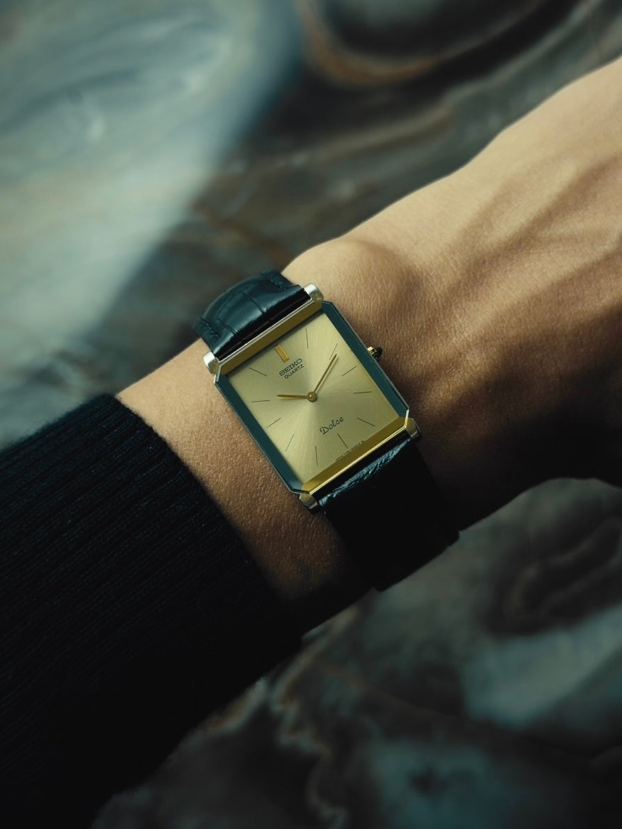 SEIKO Dolce Champagne Gold Dial 1985｜セイコー ヴィンテージ時計 - 3