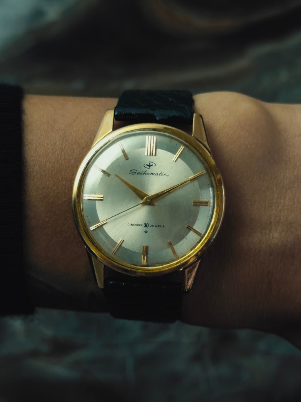 SEIKO Seikomatic "Silver Halo" 30 Jewels 1960s