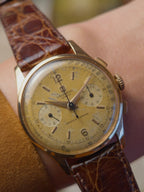 UNIVERSAL GENEVE 18k MEDICO COMPAX 1950s