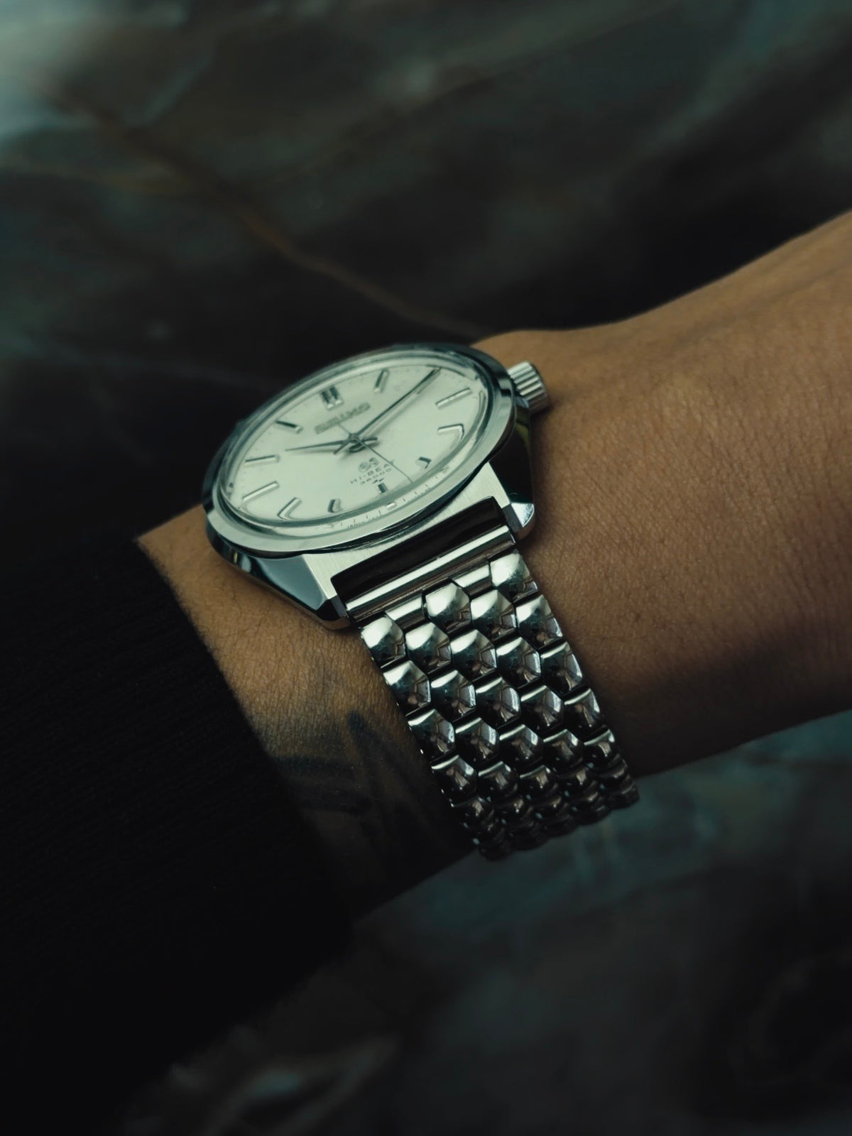 GRAND SEIKO Hi-Beat "45GS" Silver Dial 1968
