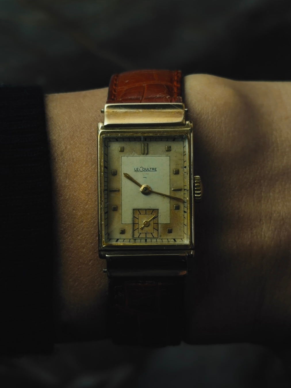 LECOULTRE 10KGF “Champagne Two-Tone” 1940s｜ルクルト ヴィンテージ時計 - 4