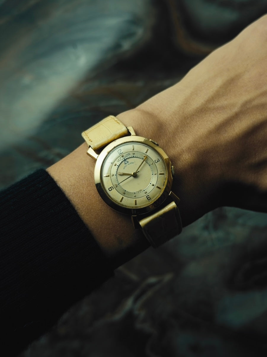 LECOULTRE Wrist Alarm 10K GF 1950s｜ルクルト ヴィンテージ時計 - 4