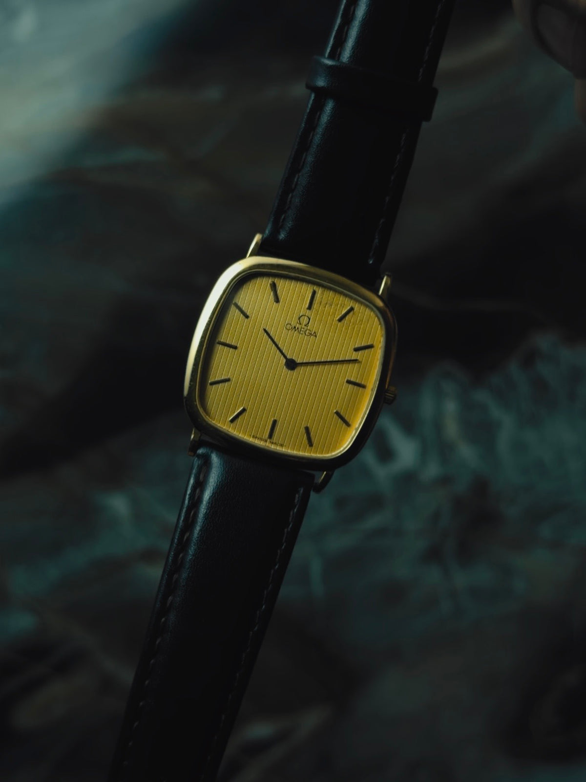 OMEGA De Ville "Golden Stripe" Dial 1970s